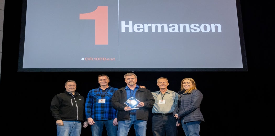 Hermanson Recognized as 100 Best Companies to Work For in Oregon Image