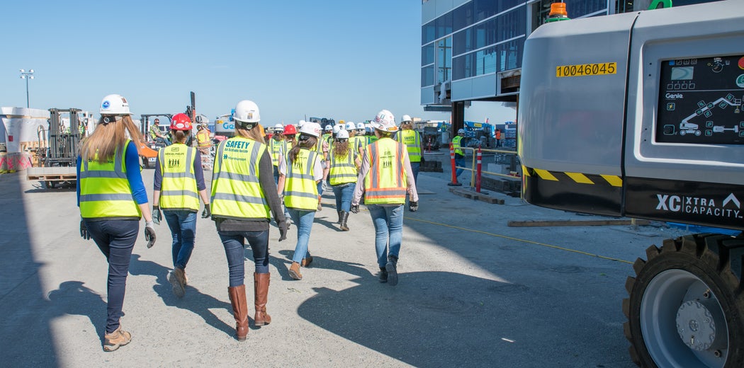 Women of Hermanson: SeaTac North Satellite Expansion Job Site Tour Image