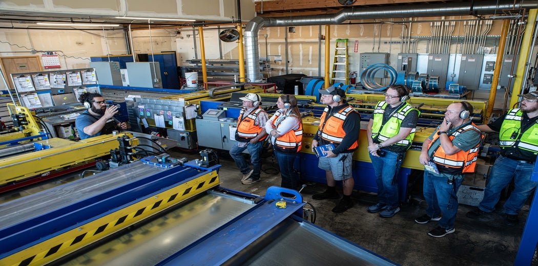 Stratus Innovate Attendees Get an Inside Look at Hermanson's Fabrication Operations Image
