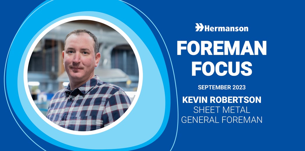 Foreman Focus Friday : Kevin Robertson Image