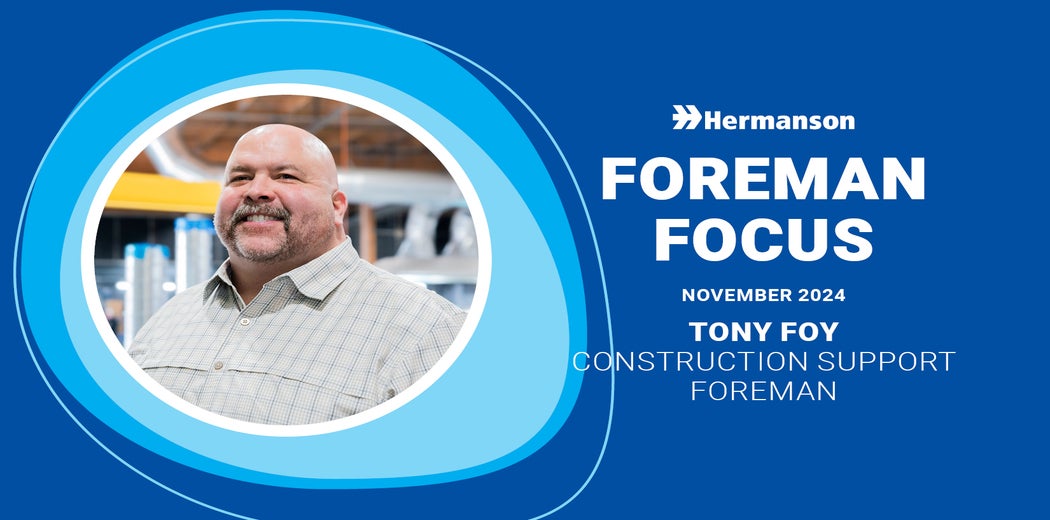 Foreman Focus | Tony Foy Image