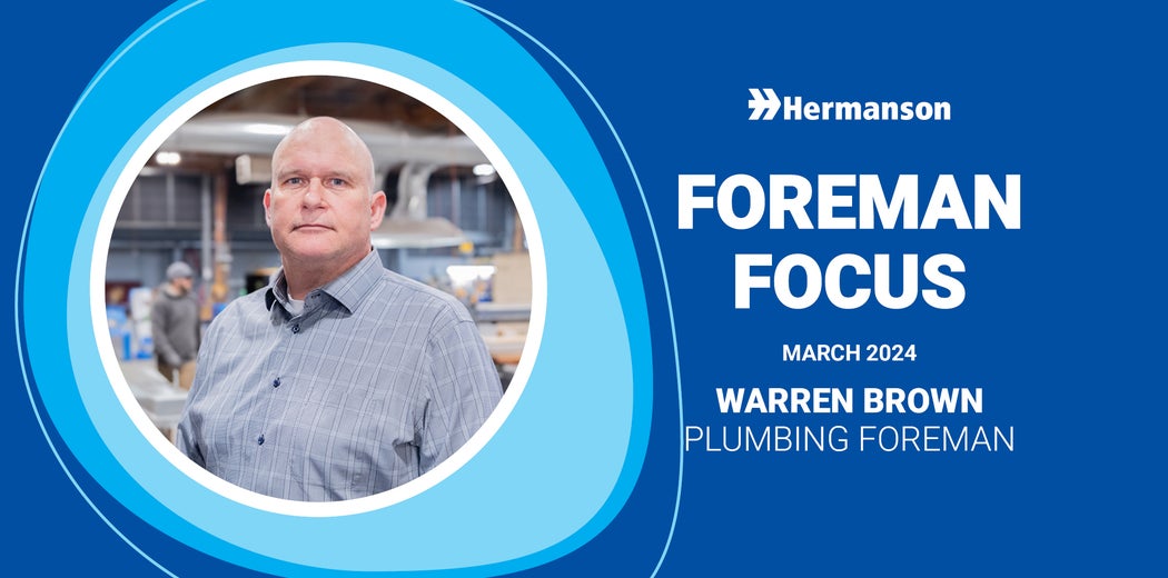 Foreman Focus Friday: Warren Brown Image